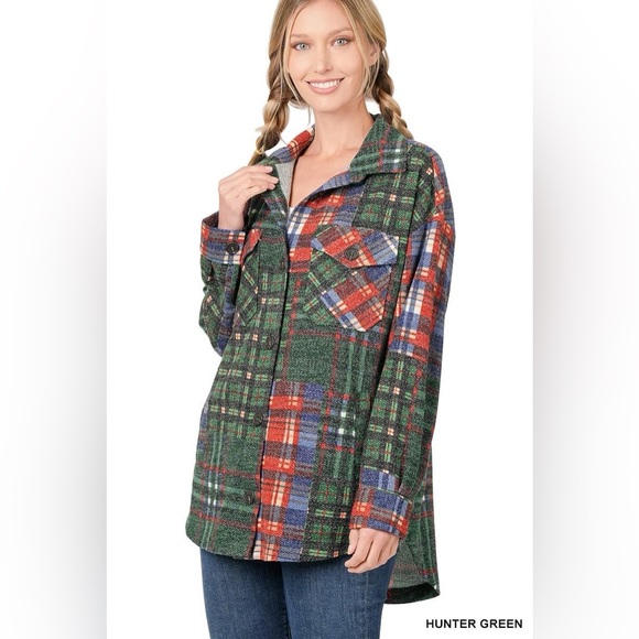 Zenana Oversized Shacket 🆕 - Picture 1 of 1